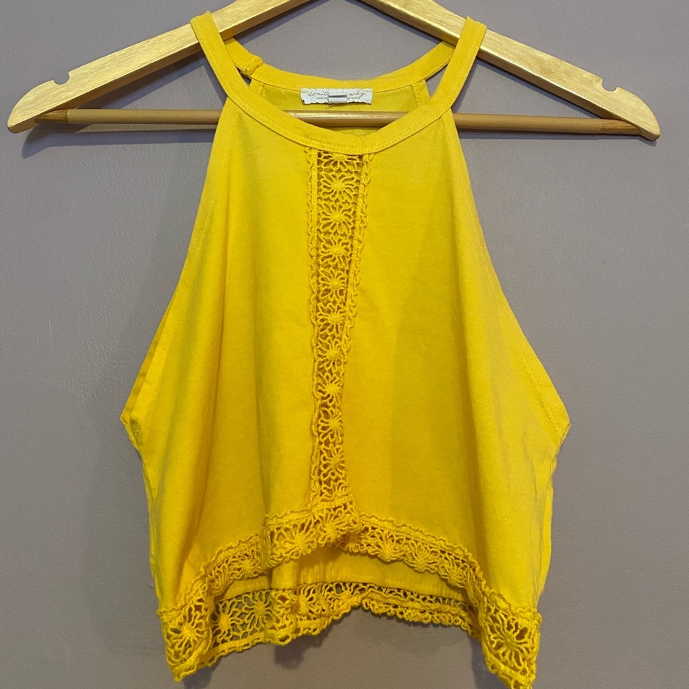 Women’s S Bright Yellow Tank